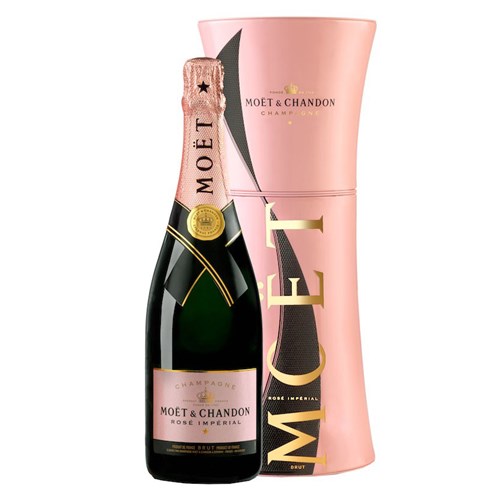 Buy And Send Moet and Chandon Rose Unfurl Gift Tin 75cl Online
